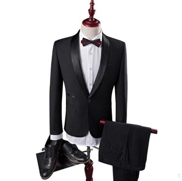 new slim fit black men suits wedding groom tuxedos 2 pieces jacketpants bridegroom suits business wear blazer 3959611008, Black;gray
new slim fit black men suits wedding groom tuxedos 2 pieces jacketpants bridegroom suits business wear blazer 3959611008, Black;gray