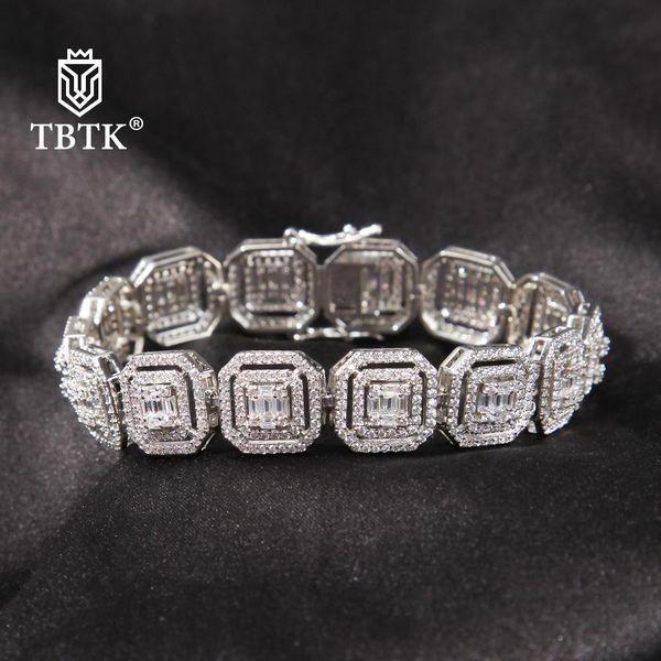 bangle tbtk 13mm link bracelet iced out micro baguette cubic zirconia bracelets luxury clasp street style fashion hiphop rock jewelry, Black
bangle tbtk 13mm link bracelet iced out micro baguette cubic zirconia bracelets luxury clasp street style fashion hiphop rock jewelry, Black