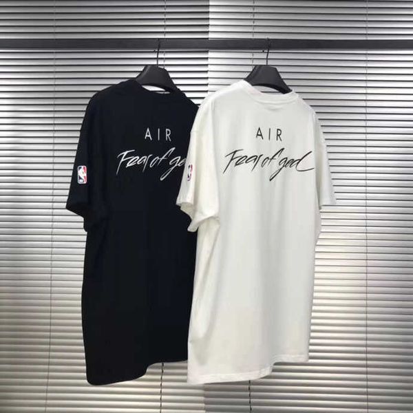 bear of god fog tripartite joint short sleeve los angeles loose fashion t-shirt for men and women, White;black
bear of god fog tripartite joint short sleeve los angeles loose fashion t-shirt for men and women, White;black