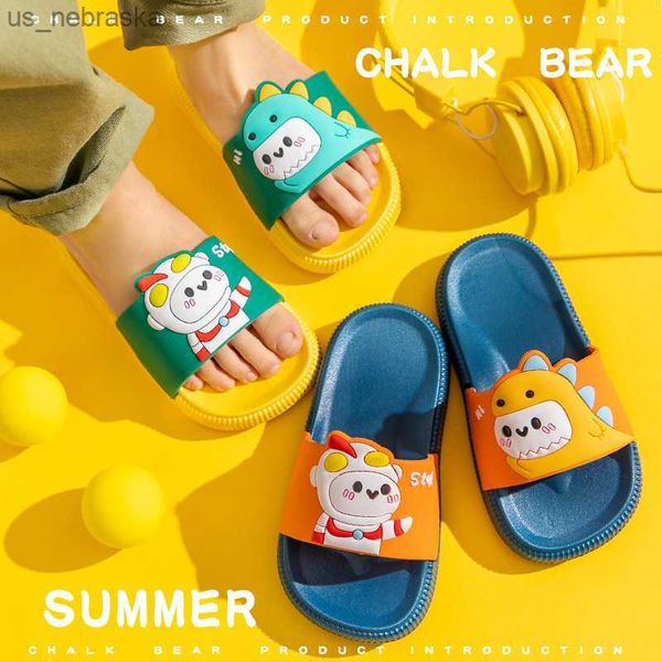 slipper 2021 summer childrens slippers eva cartoon dinosaur beach sandals nonslip soft bathroom slides kid' shoes l230518, Black;grey
slipper 2021 summer childrens slippers eva cartoon dinosaur beach sandals nonslip soft bathroom slides kid' shoes l230518, Black;grey