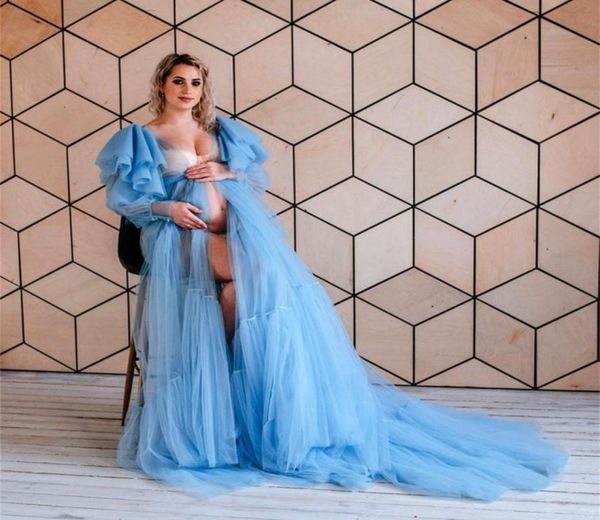 chic light blue ruffles night robe bridal long sleeves sleepwear plus size party nightgowns robes custom made1374744, White
chic light blue ruffles night robe bridal long sleeves sleepwear plus size party nightgowns robes custom made1374744, White