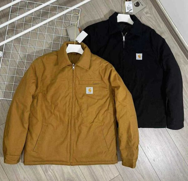 bc8s men's jackets autumn winter new fashion north american brand carhart detroit canvas zipper reversible coach cotton shirt casual br, Black;brown
bc8s men's jackets autumn winter new fashion north american brand carhart detroit canvas zipper reversible coach cotton shirt casual br, Black;brown
