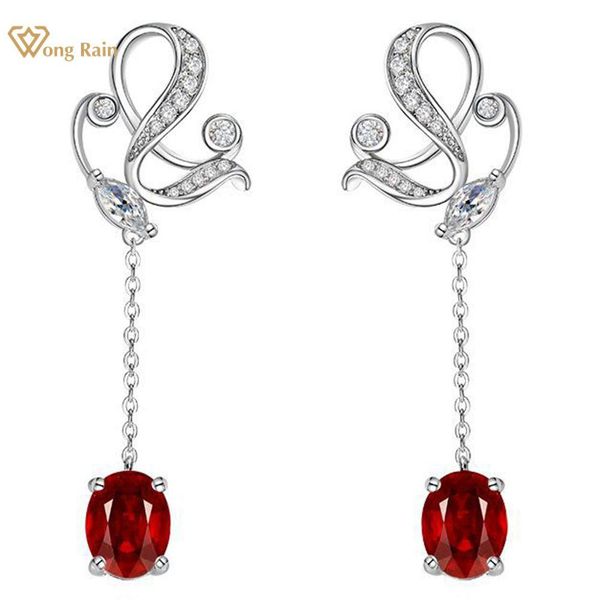 knot wong rain 100% 925 sterling silver oval cut ruby high carbon diamonds gemstone wedding long drop dangle earrings fine jewelry
knot wong rain 100% 925 sterling silver oval cut ruby high carbon diamonds gemstone wedding long drop dangle earrings fine jewelry