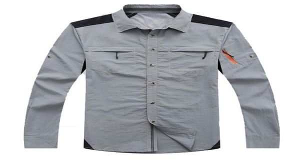 men039s quick dry turn down collar roll up sleeve shirt button wicking breathable outdoor tactical combat fishing shirts 5889830, Gray;blue
men039s quick dry turn down collar roll up sleeve shirt button wicking breathable outdoor tactical combat fishing shirts 5889830, Gray;blue