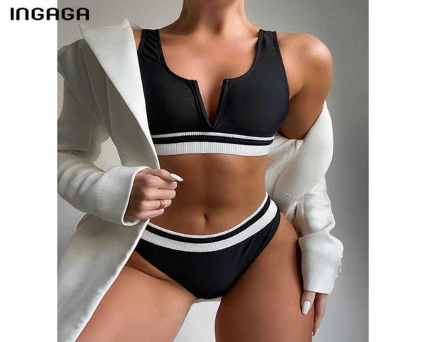 ingaga bikinis vneck swimwear women039s swimsuits patchwork biquini ribbed bikini set high leg bathing suits 2021 summer 2092782
ingaga bikinis vneck swimwear women039s swimsuits patchwork biquini ribbed bikini set high leg bathing suits 2021 summer 2092782