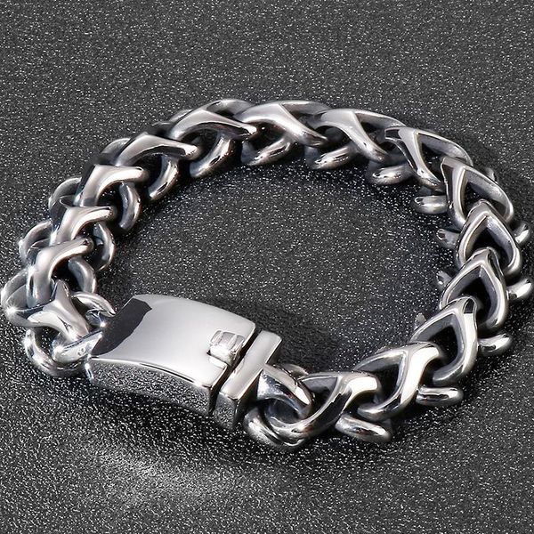 bangle solid stainless steel men's bracelet for men vintage metal mens bangles jewellery accessories father's day gift wholesale i, Black
bangle solid stainless steel men's bracelet for men vintage metal mens bangles jewellery accessories father's day gift wholesale i, Black