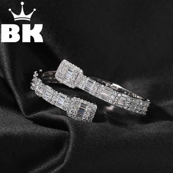 bangle the bling king cz custom opened square zircon baguette iced out adjustable bracelet for men luxury drop shipping, Black
bangle the bling king cz custom opened square zircon baguette iced out adjustable bracelet for men luxury drop shipping, Black