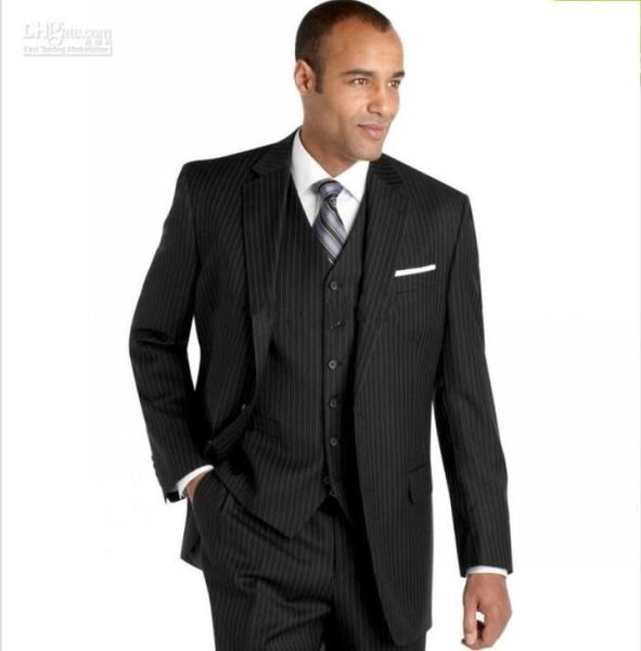 new style black stripes groom tuxedos groomsmen men blazer wedding suits business suits jacketpantsvest 3122089687, Black;gray
new style black stripes groom tuxedos groomsmen men blazer wedding suits business suits jacketpantsvest 3122089687, Black;gray