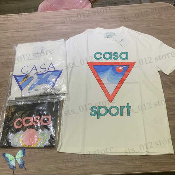 men's t-shirts 23ss casablanca t-shirts triangular sun bird print 3xl t shirt for men women summer holidays hawaiian short sleeve casab, White;black
men's t-shirts 23ss casablanca t-shirts triangular sun bird print 3xl t shirt for men women summer holidays hawaiian short sleeve casab, White;black
