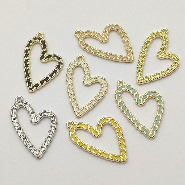 other new arrival 29x18mm 100pcs zinc alloy pendants heart charm for handmade necklace earrings diy parts jewelry findings components
other new arrival 29x18mm 100pcs zinc alloy pendants heart charm for handmade necklace earrings diy parts jewelry findings components