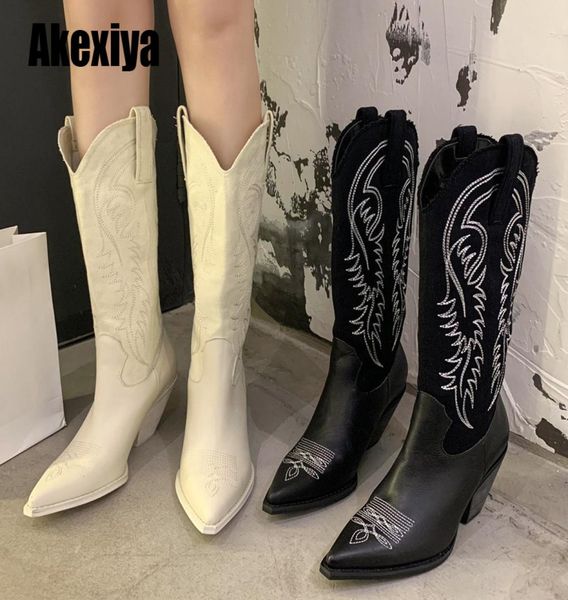 women cowboy boots pointed toe embossing pu leather shoes kneehigh chunky wedges shoes u694 2010192536551, Black
women cowboy boots pointed toe embossing pu leather shoes kneehigh chunky wedges shoes u694 2010192536551, Black