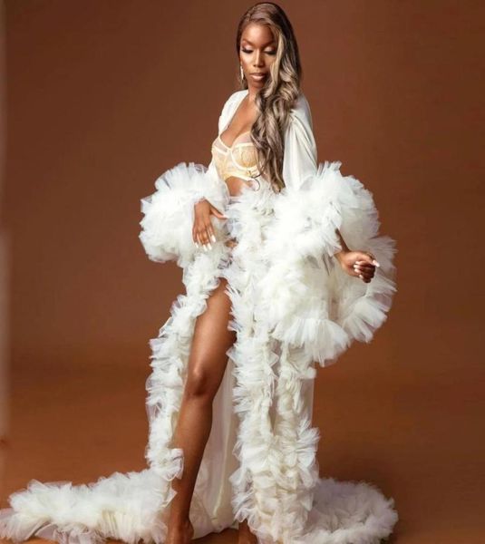 maternity sleepwear dresses for po shoot tulle ruffles sleeves sweep train gowns women dress pregnancy bathrobes clothes5591959, White
maternity sleepwear dresses for po shoot tulle ruffles sleeves sweep train gowns women dress pregnancy bathrobes clothes5591959, White