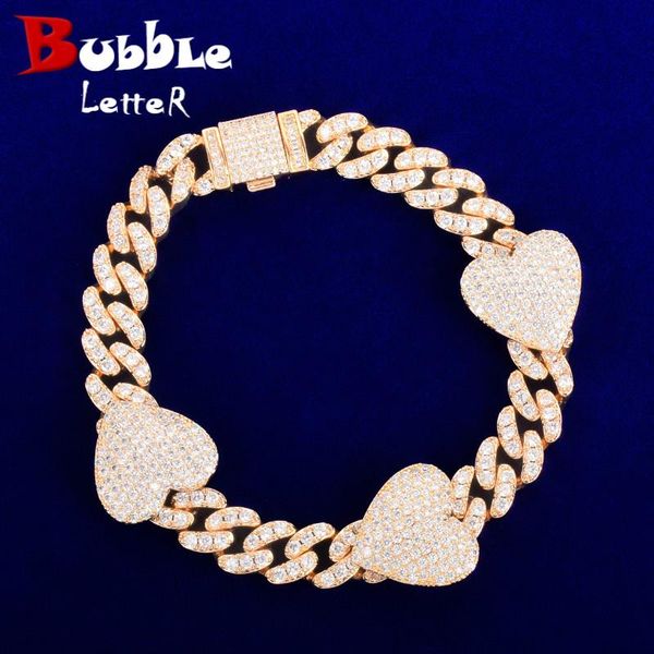 bangle 10mm miami cuban link bracelet with heart gold color plated women jewelry aaaa zircon men hip hop chain, Black
bangle 10mm miami cuban link bracelet with heart gold color plated women jewelry aaaa zircon men hip hop chain, Black