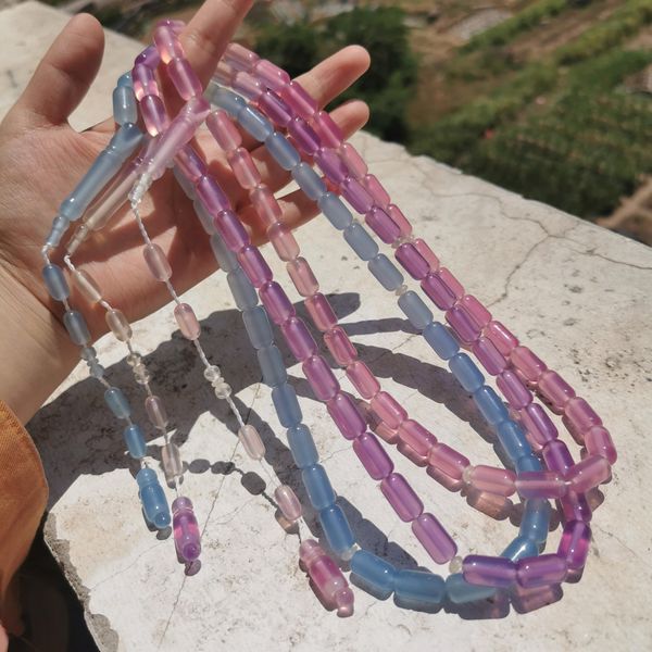 bangle muslim rosary charm jewelry can change color in sunshine resin tesbih cylinder 9*16mm 33 islamic prayer beads tasbih, Black
bangle muslim rosary charm jewelry can change color in sunshine resin tesbih cylinder 9*16mm 33 islamic prayer beads tasbih, Black