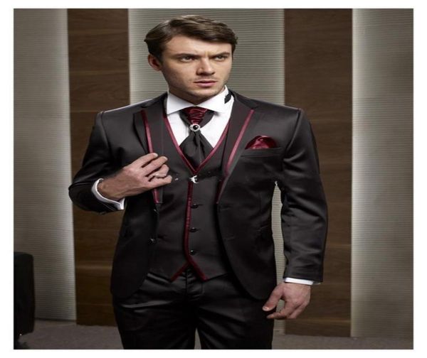 new groom tuxedos groomsmen two button brown notch lapel man suit wedding men039s blazer suits custom made jacketpantsv5415374, Black;gray
new groom tuxedos groomsmen two button brown notch lapel man suit wedding men039s blazer suits custom made jacketpantsv5415374, Black;gray