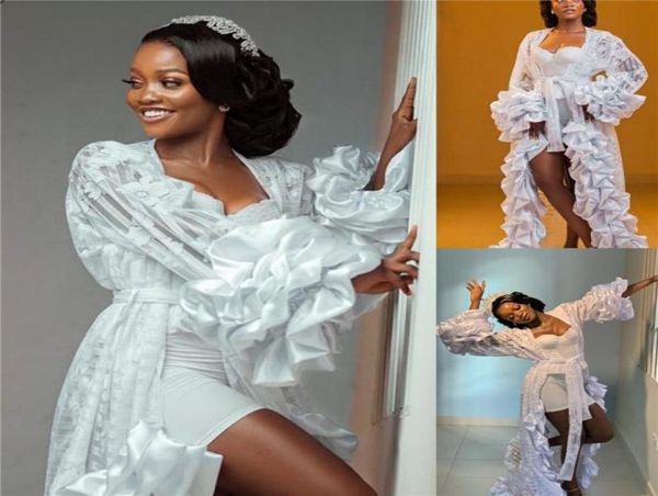 women lady white silk satin sleepwear wedding outfit garment bridal bathrobe sheer nightgown tiered ruffles long robe2279117
women lady white silk satin sleepwear wedding outfit garment bridal bathrobe sheer nightgown tiered ruffles long robe2279117