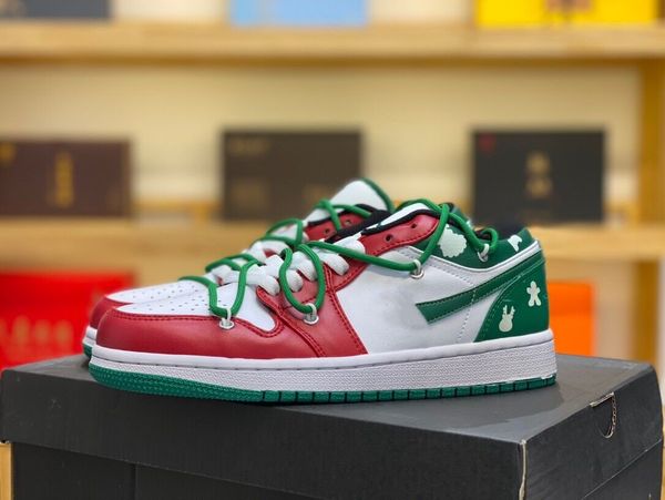 discount designer lace-up 1s basketball shoes and sneakers 1 low green white red outdoor-indoor lifestyle athletic sneakers
discount designer lace-up 1s basketball shoes and sneakers 1 low green white red outdoor-indoor lifestyle athletic sneakers