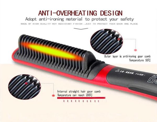 heating professional hair straightener curling multifun electric comb temperature straightening hair comb curly styling tool 220212918037
heating professional hair straightener curling multifun electric comb temperature straightening hair comb curly styling tool 220212918037