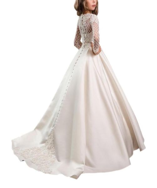 new white satin princess white ball gown flower girl dresses first communion birthday party dresses girls pageant dress for weddin4801364, White;red
new white satin princess white ball gown flower girl dresses first communion birthday party dresses girls pageant dress for weddin4801364, White;red