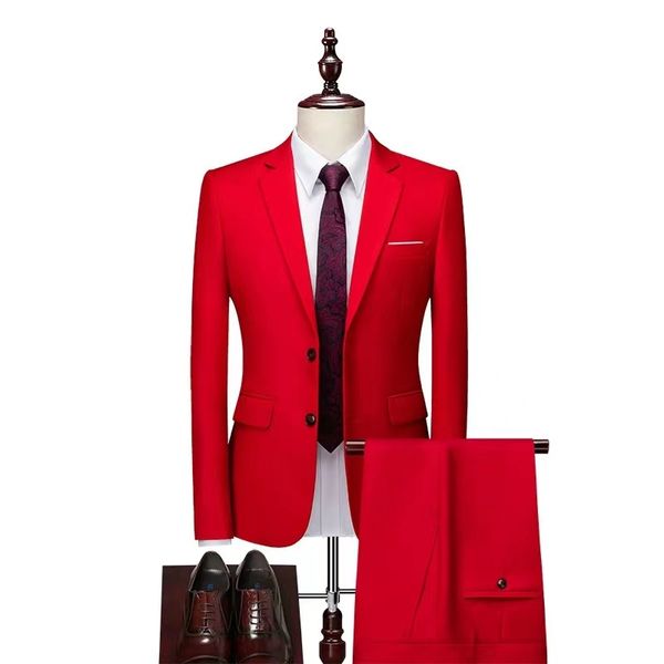mens high end luxury suit slim fitting mens suit jacket, fashionable mens casual suit standing collar dance party dress solid color two piec, White;black
mens high end luxury suit slim fitting mens suit jacket, fashionable mens casual suit standing collar dance party dress solid color two piec, White;black