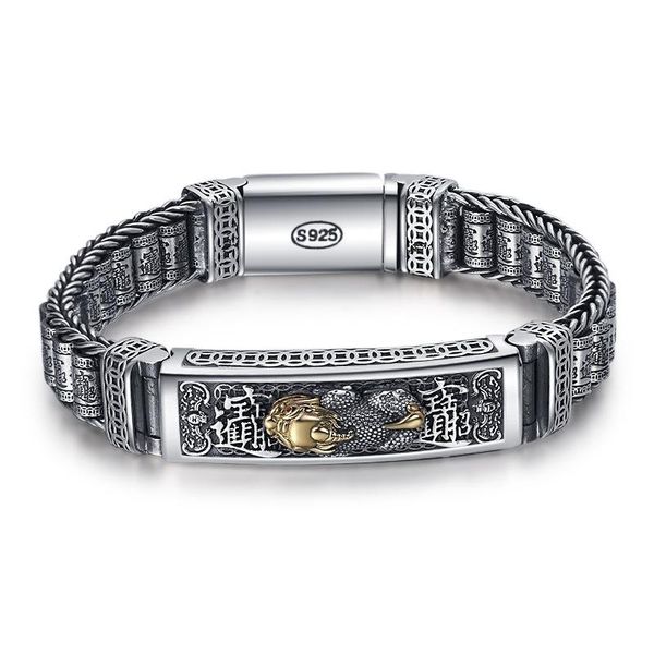 bangle men's bracelet chinese style retro silver doublestranded peace tattoo money brave troops personality pop retro lucky guy bracel, Black
bangle men's bracelet chinese style retro silver doublestranded peace tattoo money brave troops personality pop retro lucky guy bracel, Black