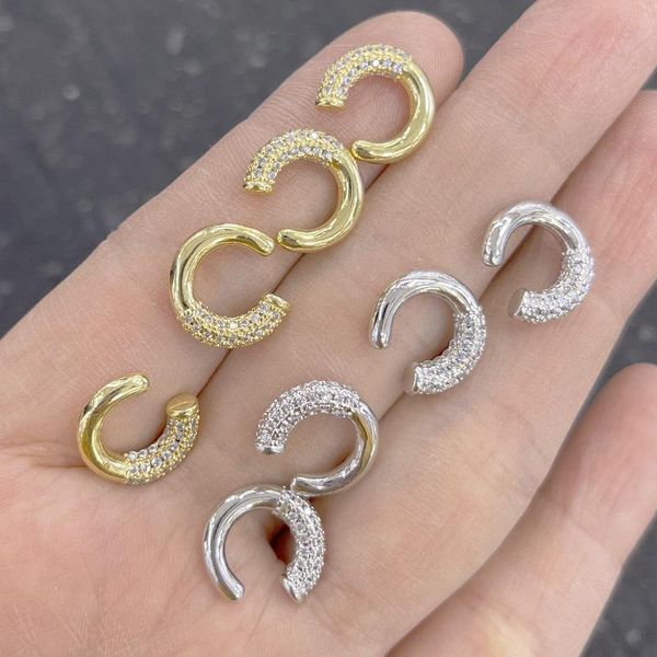 huggie 10 pairs 18k plated ear cuff fashion zircon cuff earrings for women, Golden;silver
huggie 10 pairs 18k plated ear cuff fashion zircon cuff earrings for women, Golden;silver