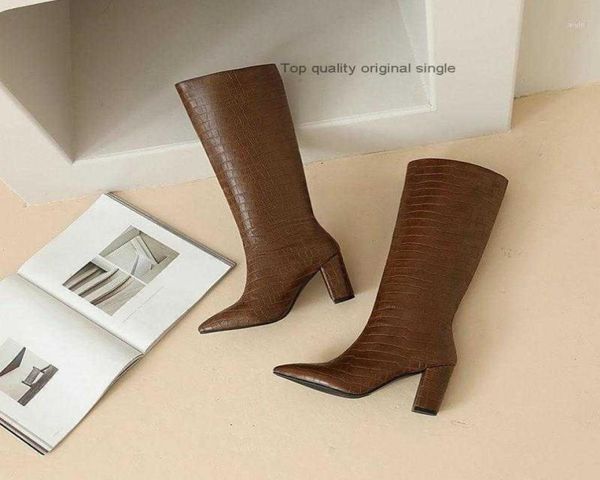 boots lazy shoes faux leather pointed toe knee fashion chunky heel high long green brown3458424, Black
boots lazy shoes faux leather pointed toe knee fashion chunky heel high long green brown3458424, Black