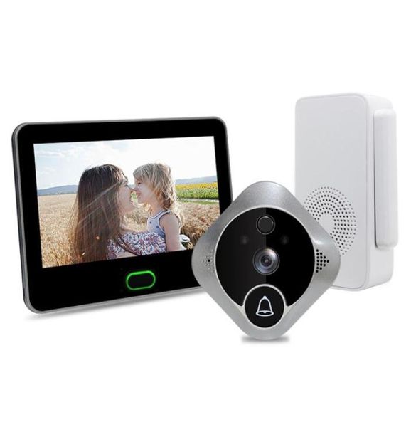 doorbells 7 inch digital intercom bell peephole camera viewer night vision lcd screen electronic video bell home supplies 2210217414531 
doorbells 7 inch digital intercom bell peephole camera viewer night vision lcd screen electronic video bell home supplies 2210217414531
