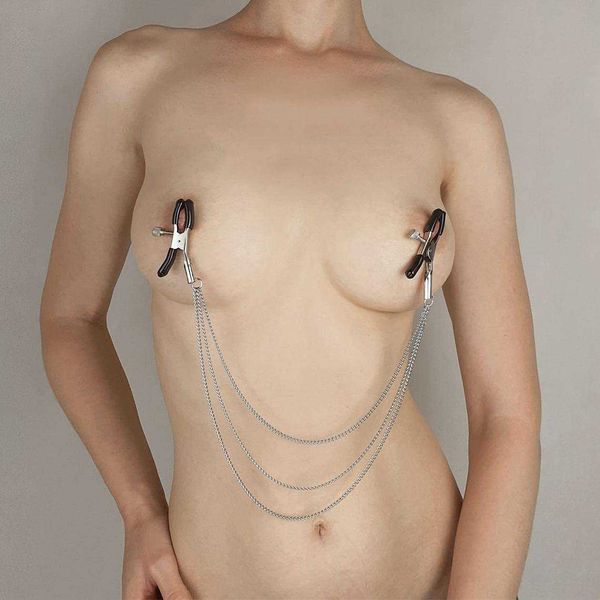 factory outlet kisshake metal with chain adjustable non perforated nipple clamp suitable for female breasts
factory outlet kisshake metal with chain adjustable non perforated nipple clamp suitable for female breasts