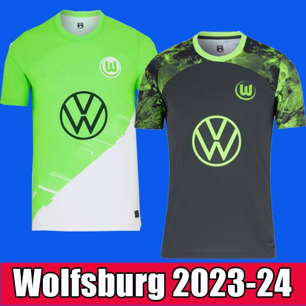 23 24 vfl wolfsburg trikots soccer jerseys lacroix van de ven 2023 2024 arnold svanberg football shirt marmoush wind waldschmidt wimmer nmec, Black
23 24 vfl wolfsburg trikots soccer jerseys lacroix van de ven 2023 2024 arnold svanberg football shirt marmoush wind waldschmidt wimmer nmec, Black