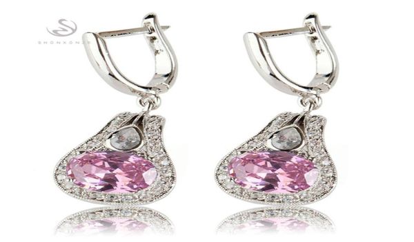 shunxunze drop noble generous christmas engagement wedding earrings for women men shinning pink cubic zirconia rhodium pla5953965, Silver
shunxunze drop noble generous christmas engagement wedding earrings for women men shinning pink cubic zirconia rhodium pla5953965, Silver