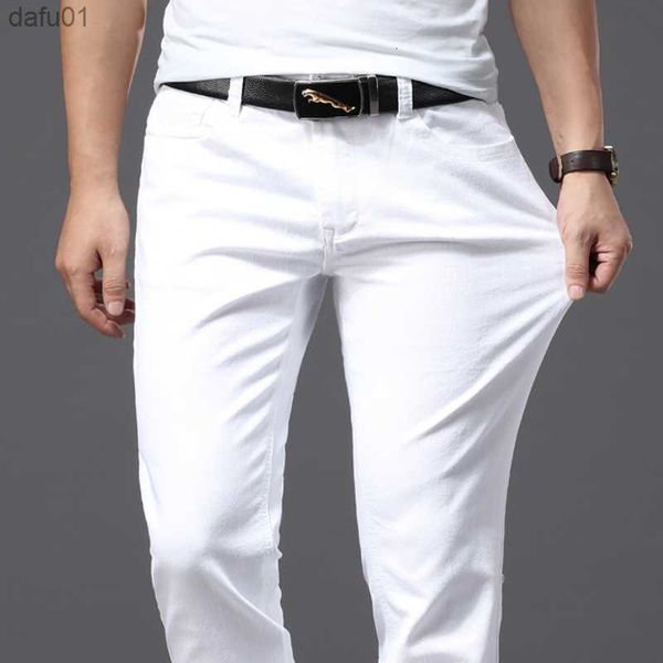 men's jeans men s jeans brother wang men white fashion casual classic style slim fit soft trousers male brand advanced stretch pants 23, Blue
men's jeans men s jeans brother wang men white fashion casual classic style slim fit soft trousers male brand advanced stretch pants 23, Blue