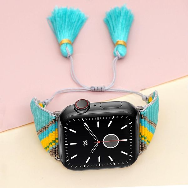 bangle go2boho women's wrist miyuki watch band apple watch band for 42mm 44mm jewelry handmade woven bracelets for smart watch, Black
bangle go2boho women's wrist miyuki watch band apple watch band for 42mm 44mm jewelry handmade woven bracelets for smart watch, Black