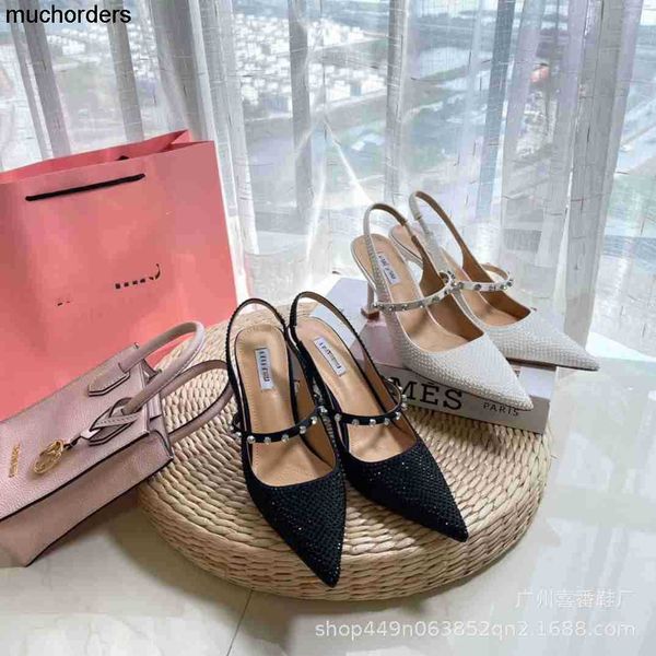 miu home rhinestone pointed hollow slim heel sandals new high version fairy high heel single shoes in early spring 2023, Black
miu home rhinestone pointed hollow slim heel sandals new high version fairy high heel single shoes in early spring 2023, Black