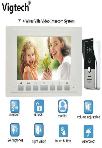 video door phones 7quot wired intercom system ring doorbell night vision ir security camera waterproof unlock monitor for home p7657523
video door phones 7quot wired intercom system ring doorbell night vision ir security camera waterproof unlock monitor for home p7657523