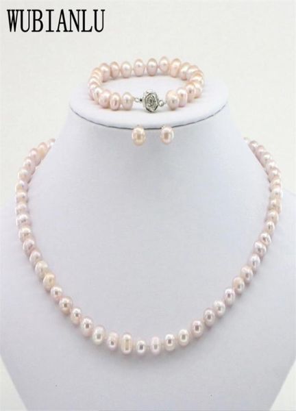 wedding jewelry sets wubianlu 4 colors 78mm pink pearl necklace bracelet earring women making design fashion style girl gift whole2018428, Slivery;golden
wedding jewelry sets wubianlu 4 colors 78mm pink pearl necklace bracelet earring women making design fashion style girl gift whole2018428, Slivery;golden
