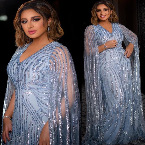 2023 angham aso ebi mermaid sequined prom dress deep v-neck evening formal party second reception birthday engagement gowns dresses robe de, Black
2023 angham aso ebi mermaid sequined prom dress deep v-neck evening formal party second reception birthday engagement gowns dresses robe de, Black