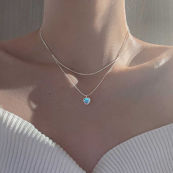 necklaces kpop heart french lucky bean love korean simple double layer necklace women's pendant g220524, Silver
necklaces kpop heart french lucky bean love korean simple double layer necklace women's pendant g220524, Silver