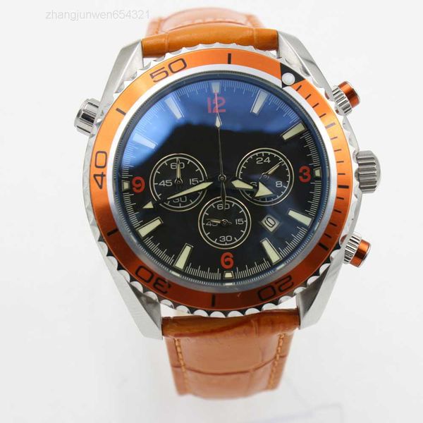 sports watch chronograph limited orange bezel black dial quartz professional dive wristwatch folding clasp men watches, Slivery;golden
sports watch chronograph limited orange bezel black dial quartz professional dive wristwatch folding clasp men watches, Slivery;golden