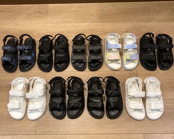 designer women sandals womens slides crystal calf leather casual shoes quilted platform summer beach slipper 35-42 with box and shopping bag, Black
designer women sandals womens slides crystal calf leather casual shoes quilted platform summer beach slipper 35-42 with box and shopping bag, Black