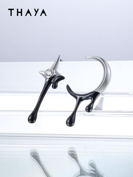 stud thaya stars and moon design earrings 100% 925 silver needle studs earring for women earring crystal jewelry gifts, Golden;silver
stud thaya stars and moon design earrings 100% 925 silver needle studs earring for women earring crystal jewelry gifts, Golden;silver