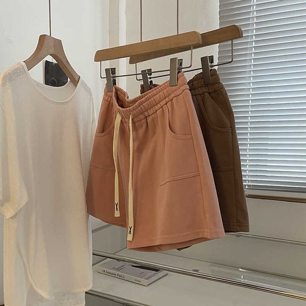 sports shorts for women wearing summer new solid color versatile high waisted loose fitting slim leg length casual five point pants, Gray
sports shorts for women wearing summer new solid color versatile high waisted loose fitting slim leg length casual five point pants, Gray