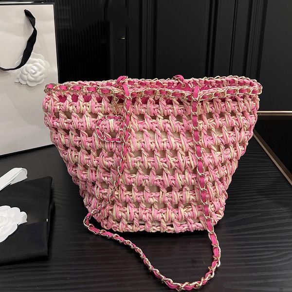 womens designer raffia woven straw shoulder bags beach shopping with lucky charm holiday pink beige large capacity handbags outdoor fashion
womens designer raffia woven straw shoulder bags beach shopping with lucky charm holiday pink beige large capacity handbags outdoor fashion