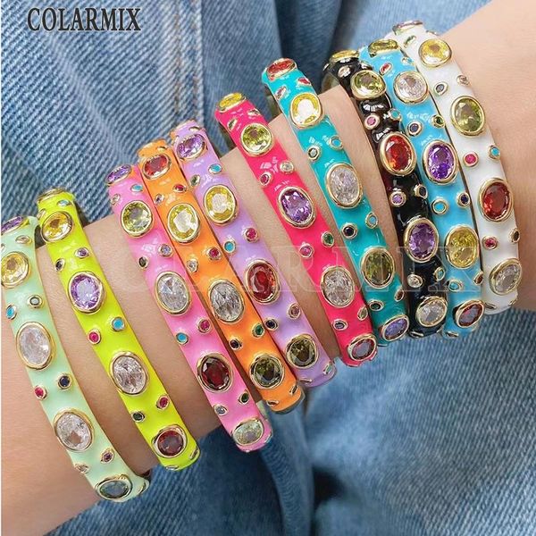 bangle 5 pcs crystyle enamel bangle crystal gift bracelet fashion jewelry summer color bangle jewelry 40028, Black
bangle 5 pcs crystyle enamel bangle crystal gift bracelet fashion jewelry summer color bangle jewelry 40028, Black
