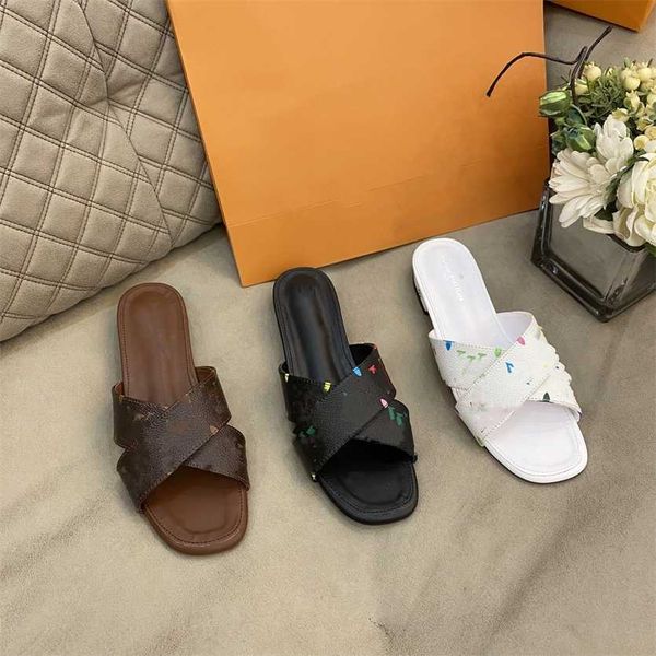 girls women designer slippers brown old flower monograms slides l and v logo sandal 2023 summer shoes vintage brand beach slider casual mule, Black
girls women designer slippers brown old flower monograms slides l and v logo sandal 2023 summer shoes vintage brand beach slider casual mule, Black