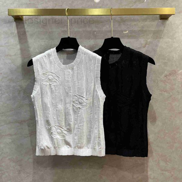 women's tanks & camis designer 23ss summer new camellia embroidered knitted tank chic style vest underlay sleeveless 4p6h, White
women's tanks & camis designer 23ss summer new camellia embroidered knitted tank chic style vest underlay sleeveless 4p6h, White