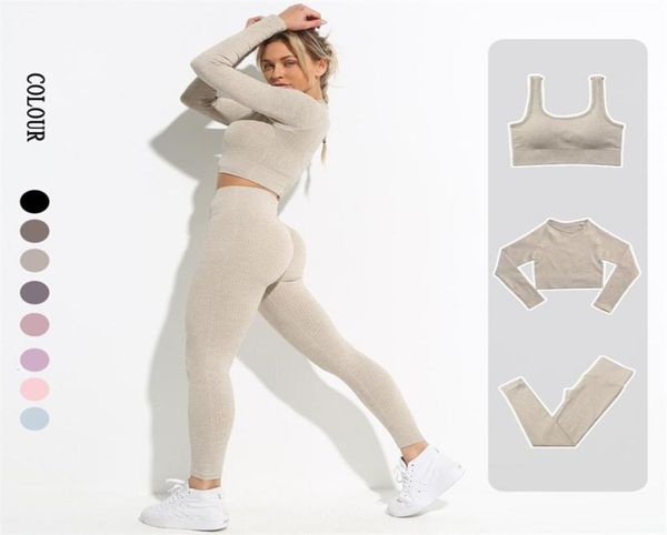 gym clothing seamless legging yoga set workout clothes female athletic wear fitness bra long sleeve crop sport suit 2201125424566, White;red
gym clothing seamless legging yoga set workout clothes female athletic wear fitness bra long sleeve crop sport suit 2201125424566, White;red