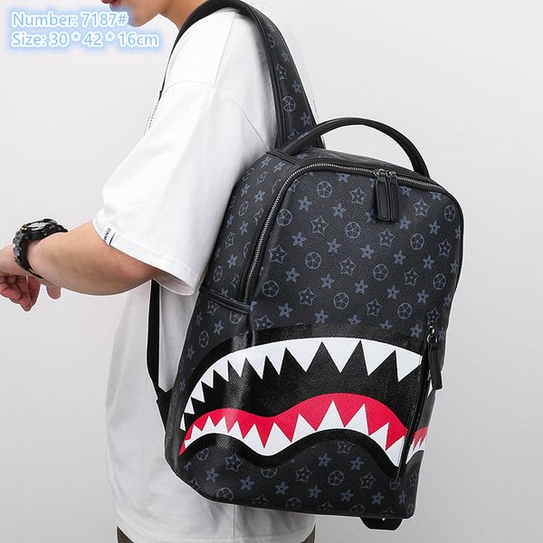 Factory wholesale men shoulder bags 3 colors large-capacity wear-resistant leather student bag back hidden bag leisure backpack vertical cartoon printed handbag, Black-dots-7187#
Factory wholesale men shoulder bags 3 colors large-capacity wear-resistant leather student bag back hidden bag leisure backpack vertical cartoon printed handbag, Black-dots-7187#