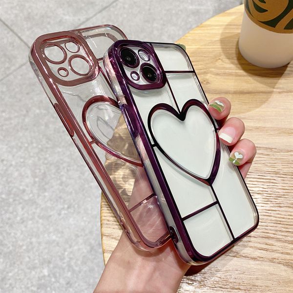 cute clear love heart electroplate phone case for iphone 14 13 12 11 pro max 14 plus fashion plating funda soft silicone cover
cute clear love heart electroplate phone case for iphone 14 13 12 11 pro max 14 plus fashion plating funda soft silicone cover