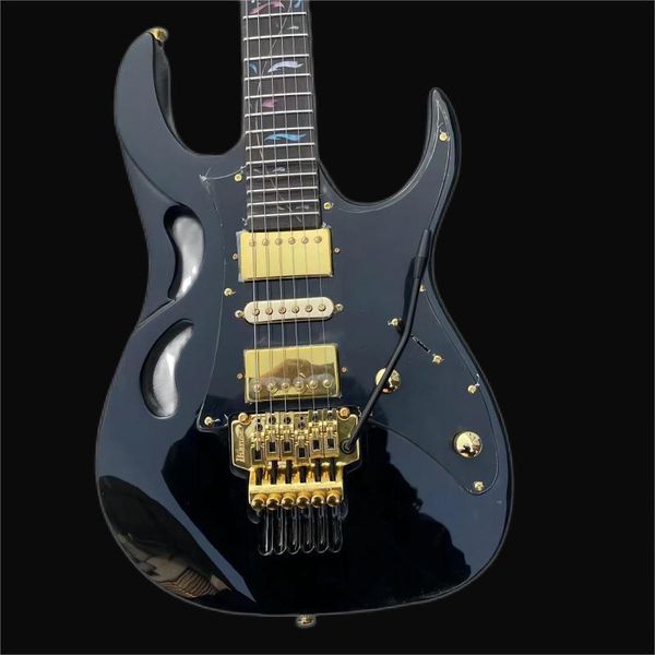 split electric guitar, black body, black guard plate, sandwich piano diameter, 3 pickups, double swing rope plate, rosewood f258369
split electric guitar, black body, black guard plate, sandwich piano diameter, 3 pickups, double swing rope plate, rosewood f258369